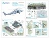 Quinta Studio QDS-35165 HH-60H Rescue Hawk 3D-Printed & coloured Interior on decal paper (Kitty Hawk) (Small version) 1/35